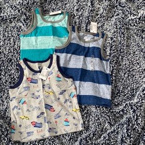 Bundle of 3 boys tank tops